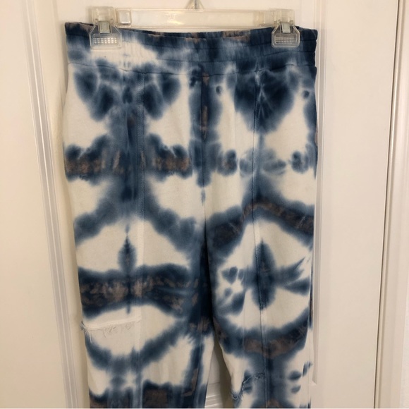 R.G. Kane Women Tie Dye Sweatpants Blue Indigo USA Joggers small 

Size Small - Picture 5 of 13